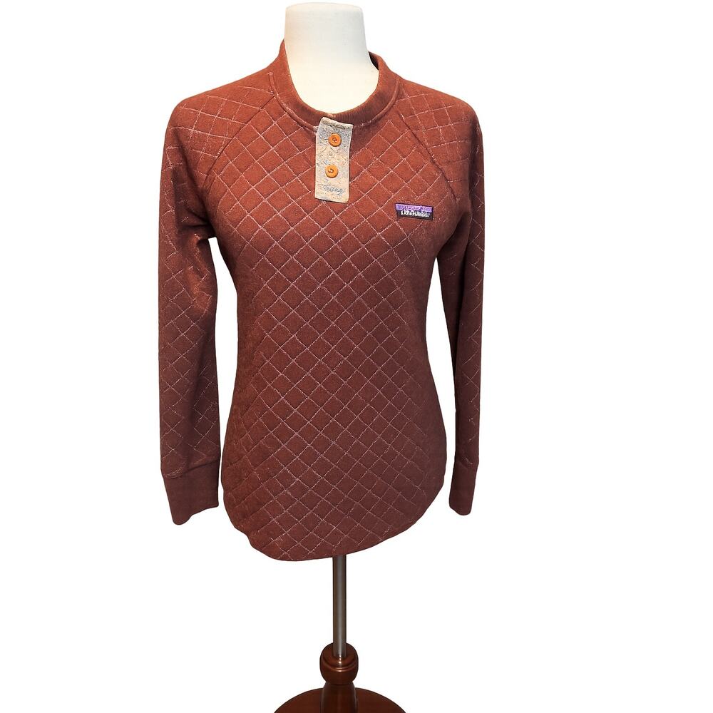 Patagonia Women's Size Small Wool Blend Shirt Cotton Interior